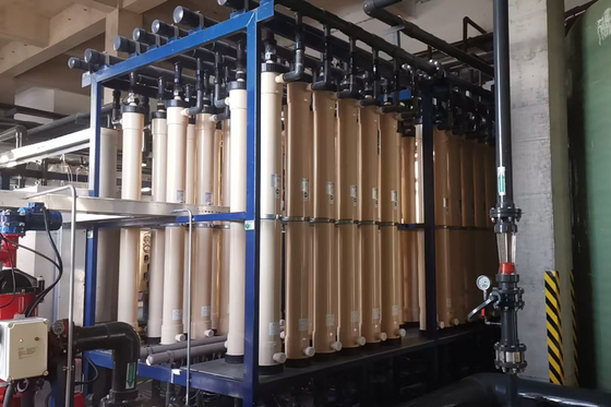 150 L/M2 سیستم های فوق فیلتراسیون تصفیه فاضلاب اولترافیلتراسیون Membrane Filter