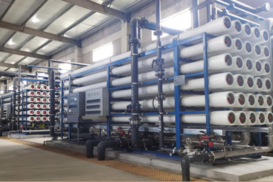 سیستم اسموز معکوس صنعتی 2 مرحله ای PH 2-11 بهبود کیفیت آب